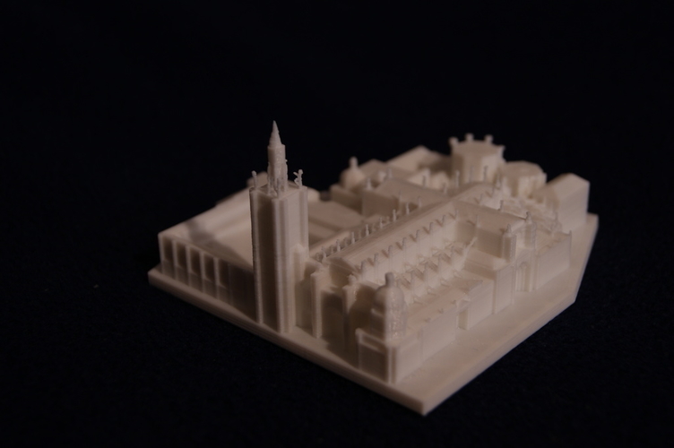 Toledo Cathedral 3D Print 189491