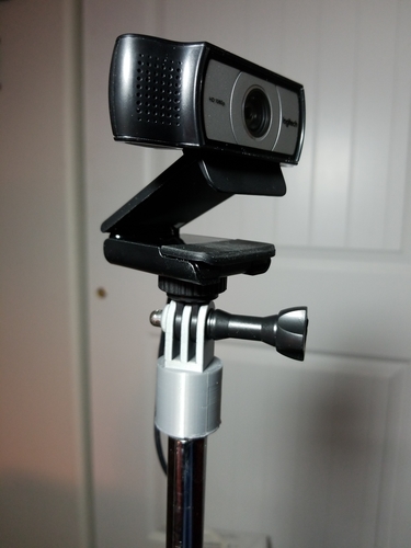 GoPro Mic Stand Adapter 3D Print 189528