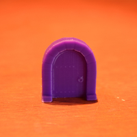 Medieval Arc Door Miniature - Thumbnail 2