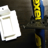 Ski shoe protector with holder for pole - Thumbnail 7