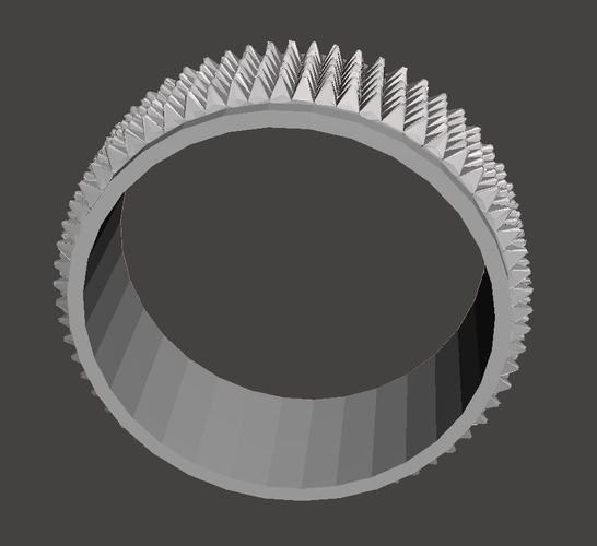 Spikes ring 3D Print 189629