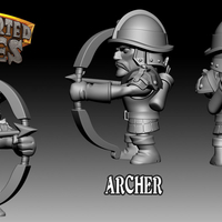 Rocket Pig Games Castle Guard Archer - Thumbnail 1