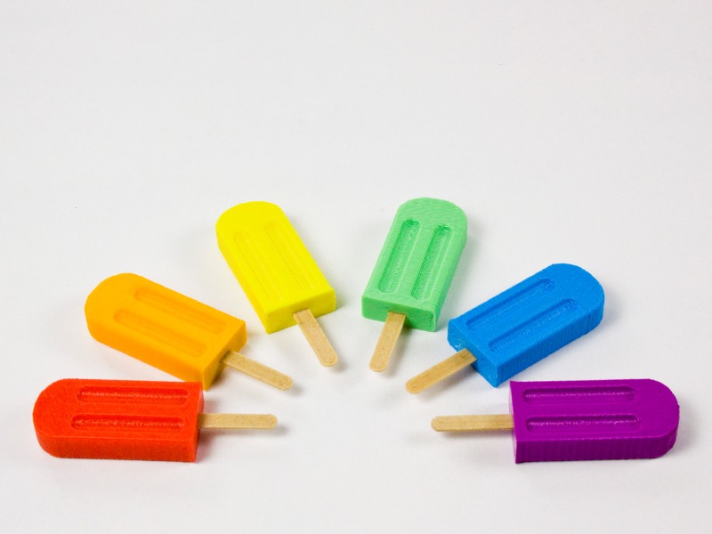 Flat Popsicle