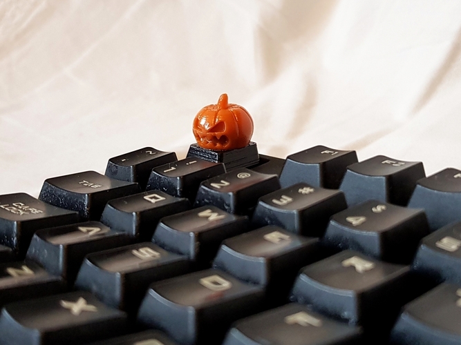 Evil Pumpkin Keycap for Cherry MX 3D Print 189837