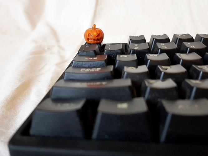 Evil Pumpkin Keycap for Cherry MX 3D Print 189839