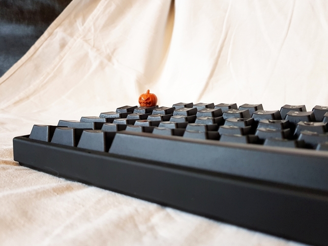 Evil Pumpkin Keycap for Cherry MX 3D Print 189840