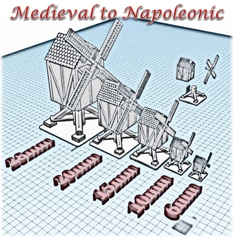 Windmill - Wargame medieval to napoleonic