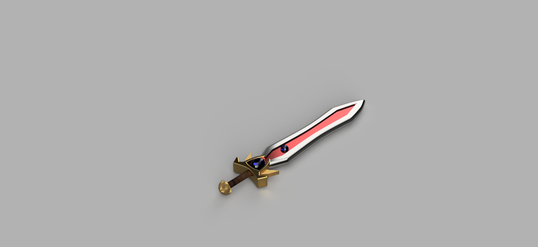 Garen's Sword From LoL 3D Print 190062