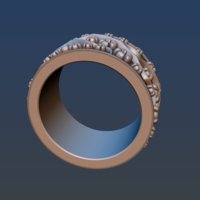 Ring with flowers - Thumbnail 7