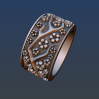 Ring with flowers - Thumbnail 10