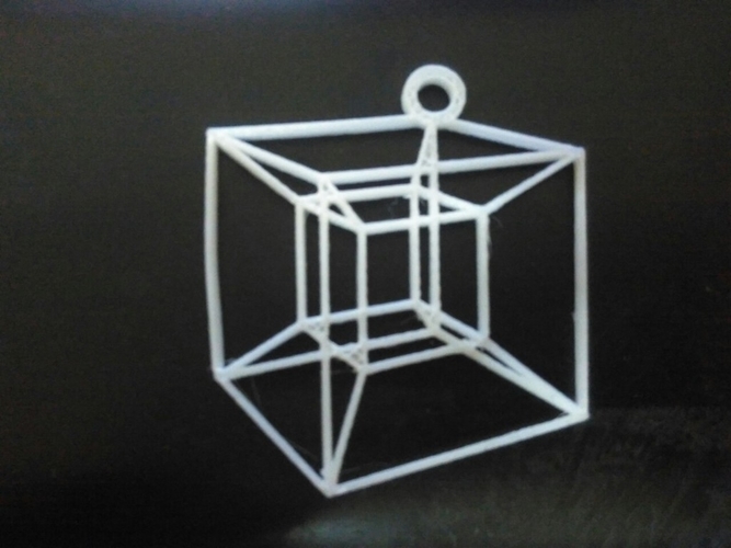 Hypercube in 2D 3D Print 190188