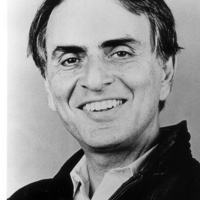 Carl Sagan keychain - Thumbnail 2