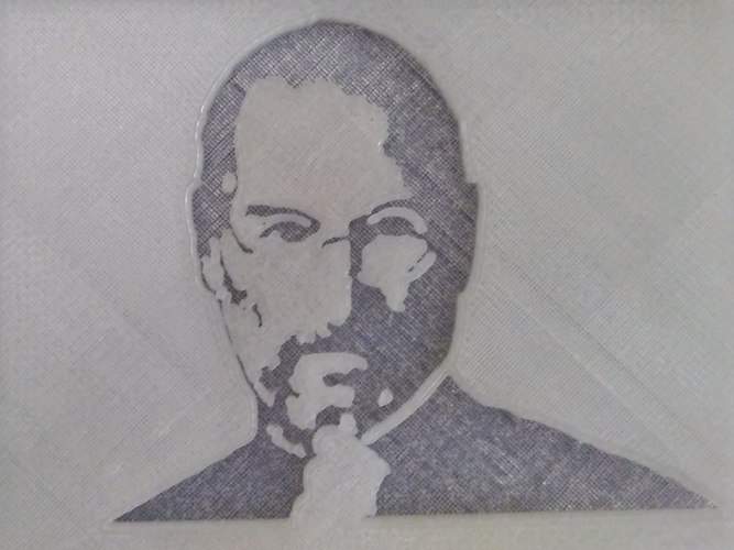 Steve Jobs 3D Print 190201