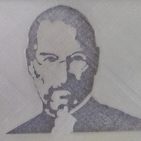Small Steve Jobs 3D Printing 190201
