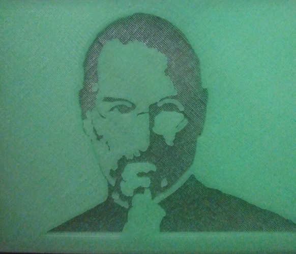 Steve Jobs 3D Print 190202