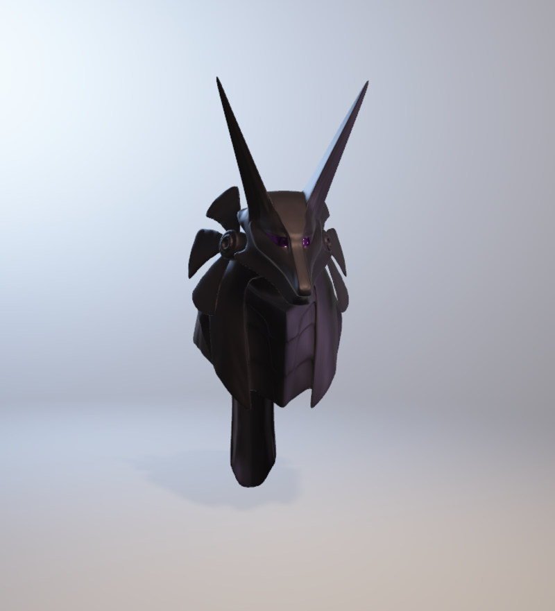 ANUBIS STARGATE SG1 HELMET MODEL