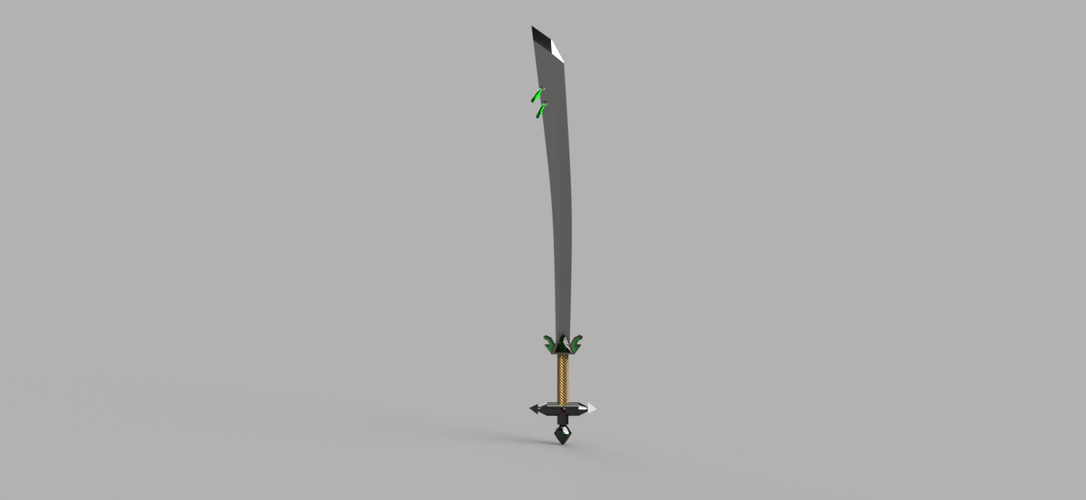 Master Yi's Eternal Sword from LoL 3D Print 190268