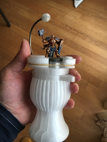3D Printed painting handle by stenoxp