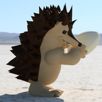 Rugby hedgehog - Thumbnail 1