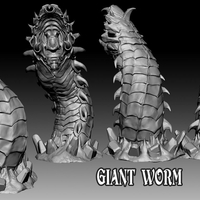 Rocket Pig Games Giant Worm - Thumbnail 2