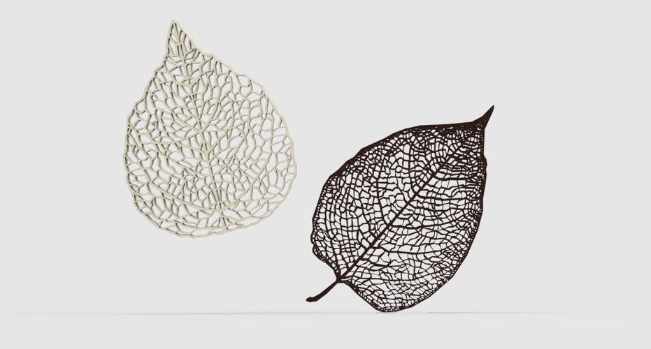 Leaf Veins System 3D Print 190629