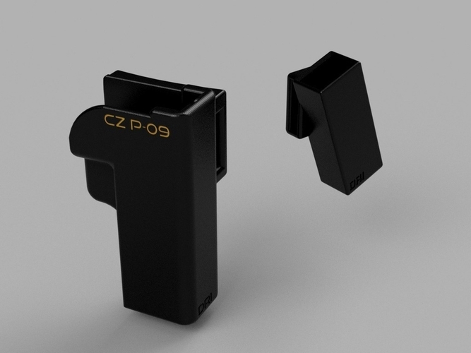 CZ P-09 holster and magazine pouch 3D Print 190653
