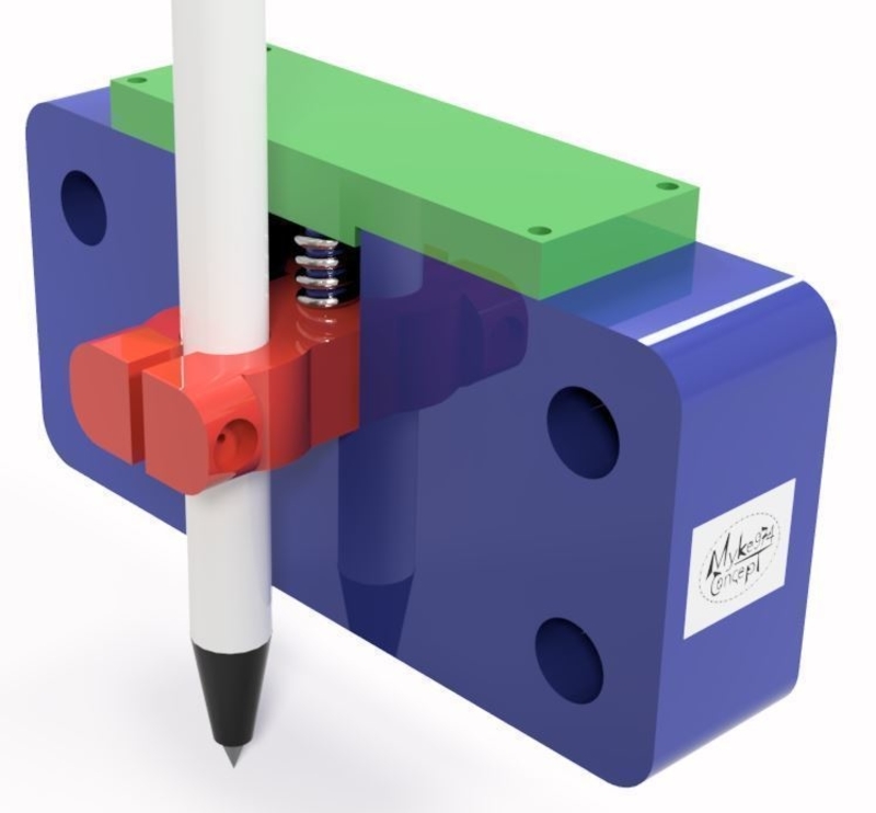 Pen Holder Floating Z by Myke974