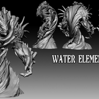 Rocket Pig Games Water Elemental - Thumbnail 1