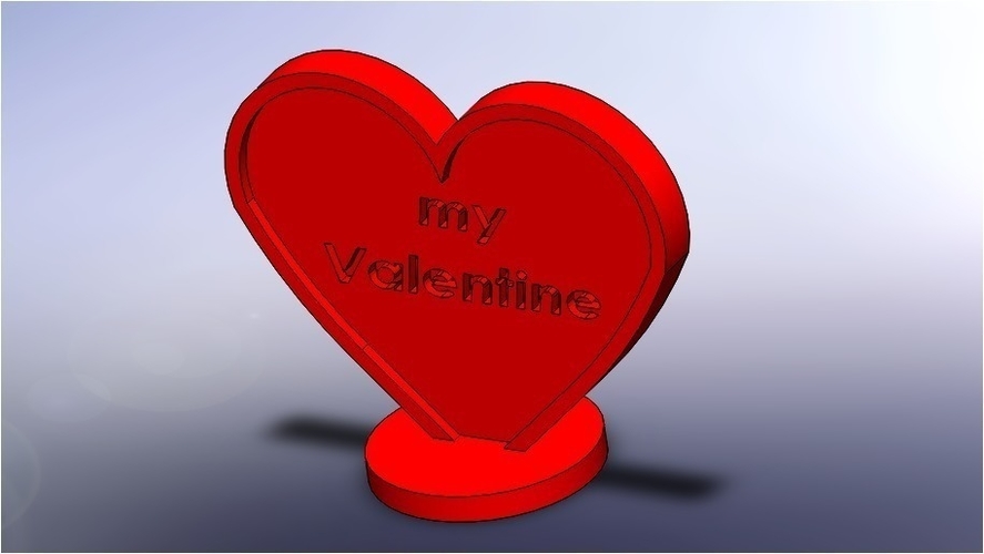 heart valentine gift 3D Print 190755