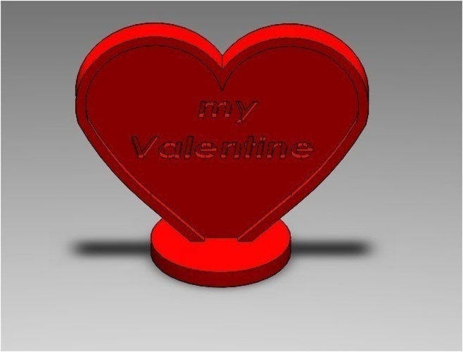 heart valentine gift 3D Print 190756