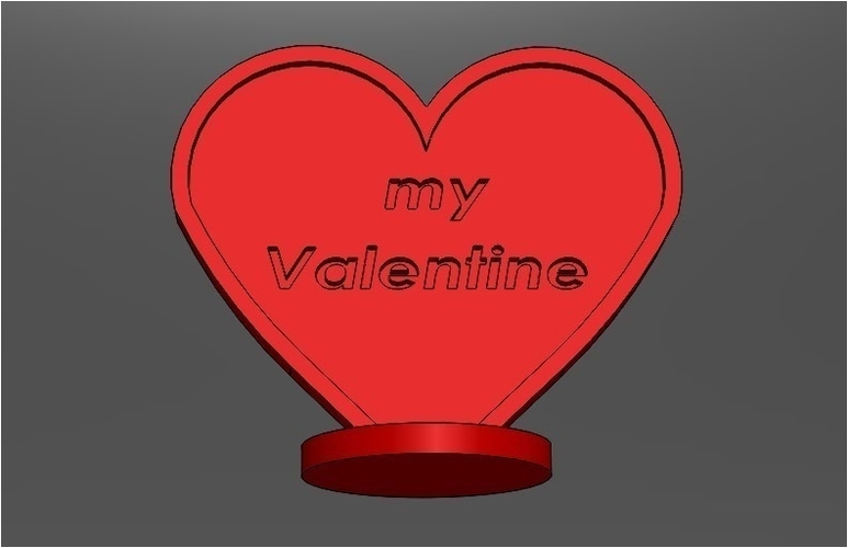 heart valentine gift 3D Print 190758