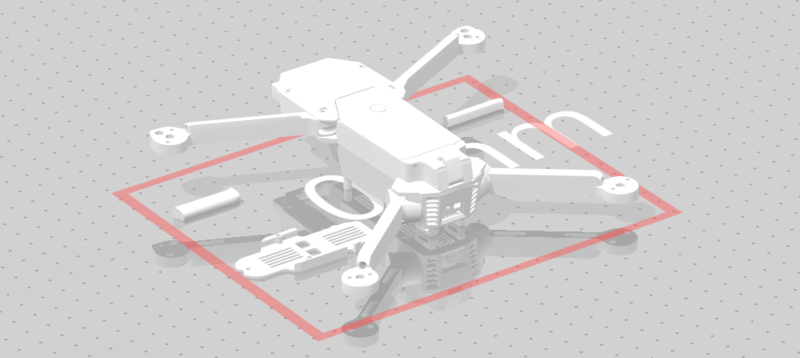 Mavic Pro clone close 1:1