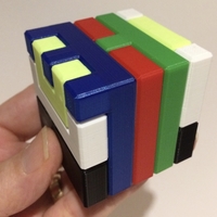 Printable Interlocking Puzzle #4 - Level 11 by richgain - Thumbnail 3