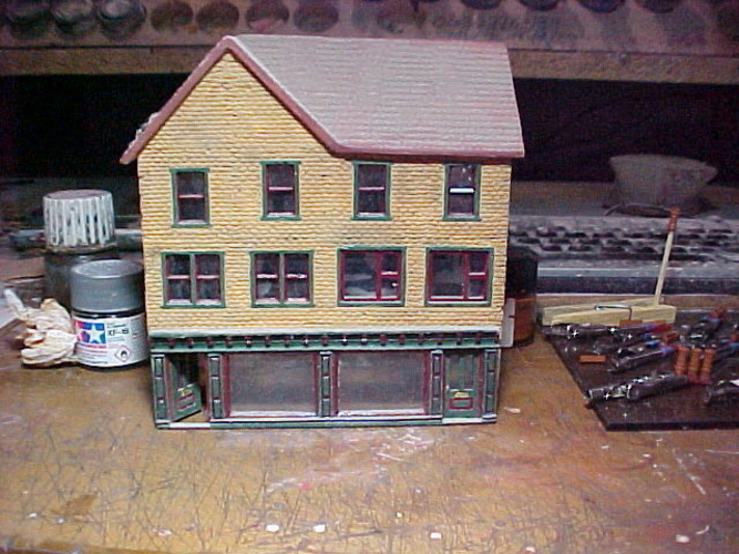 SCALEPRINT DOUBLE SHOP FRONT 00/HO SCALE