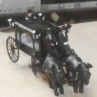 SCALEPRINT HORSE DRAWN HEARSE 00 HO SCALE - Thumbnail 4
