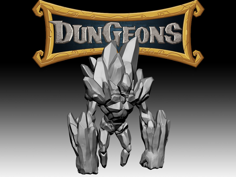 Rocket Pig Games Ice Golem