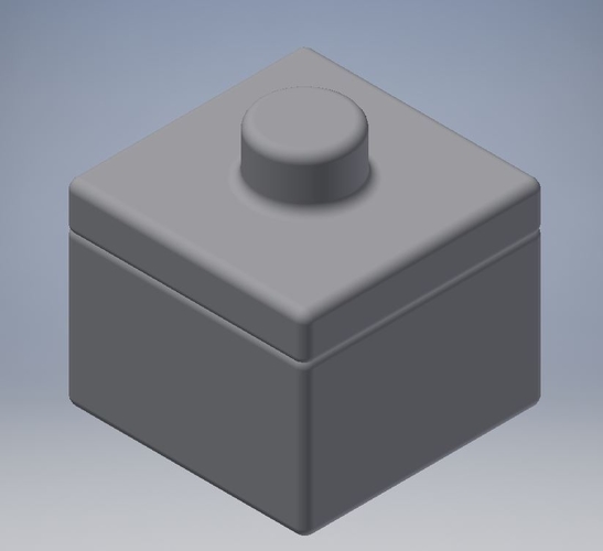 Small box with lid 3D Print 191017