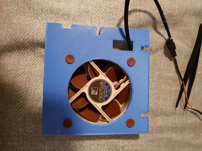 AnyCubic Prusa i3 80mm Fan Upgrade 3D Print 191132