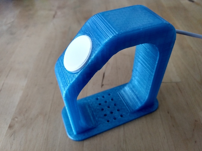 Apple Watch Charging Stand - Fits 38/42mm (~4" Height) 3D Print 191216