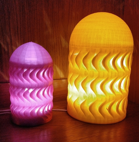 Large & Small LED Lamps 3D Print 191288