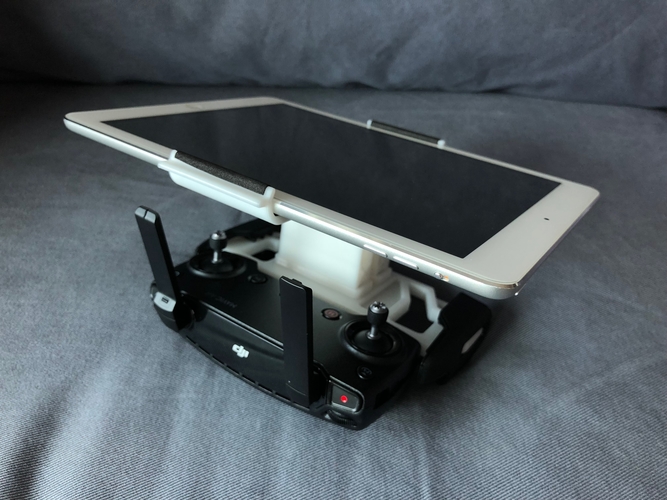 DJI Mavic Series Remote Control Support for iPhone X & iPad Air 3D Print 191292