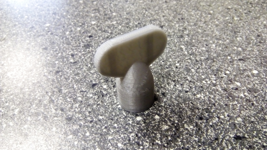 6mm Propeler Nut Key v2 3D Print 191297