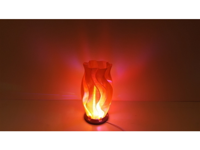 Flowing Lamp 3D Print 191335