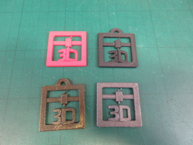 3D print Badge/Keyfob