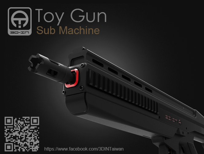 Gun_V3 3D Print 191349