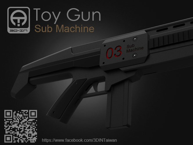 Gun_V3 3D Print 191350