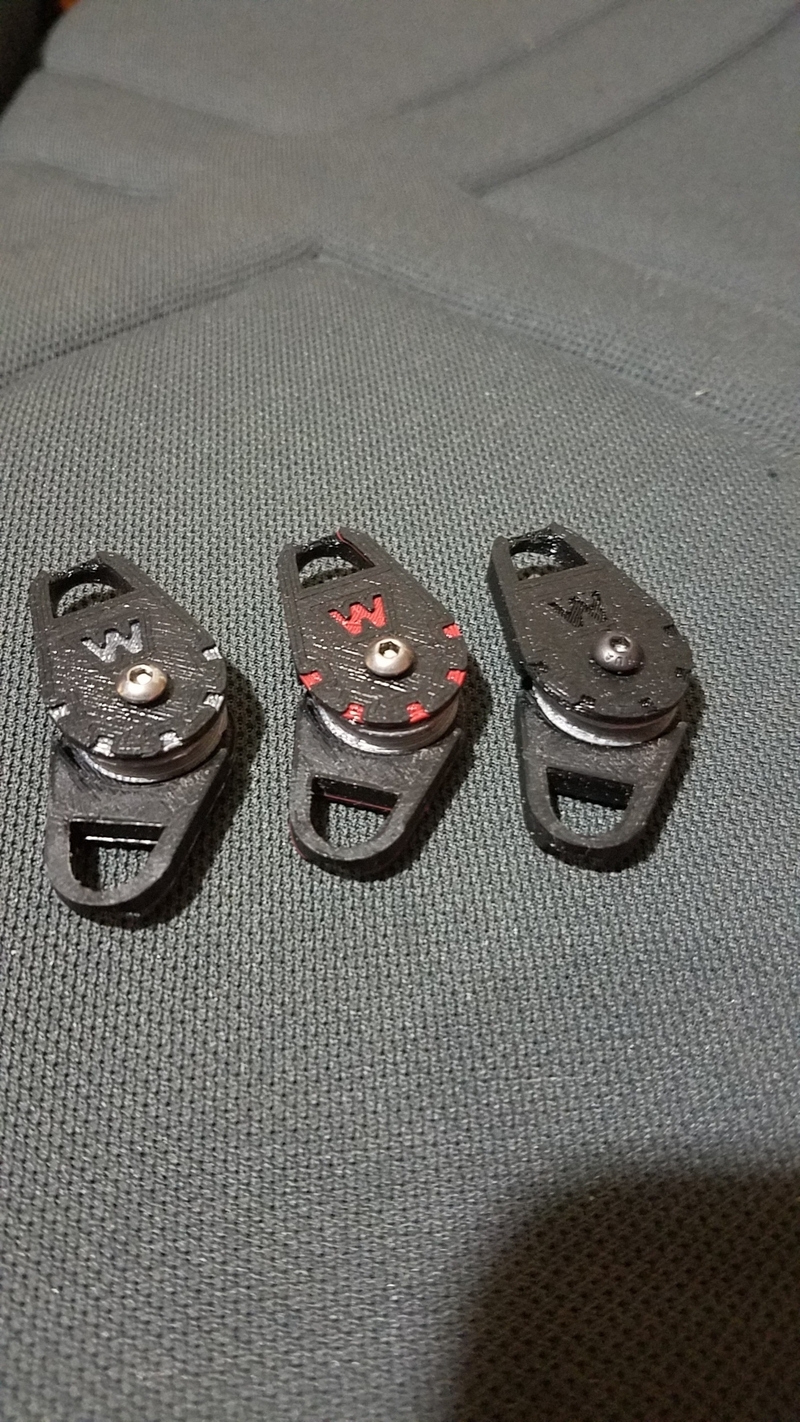 1/10 scale crawler winch snatch block, fully functional