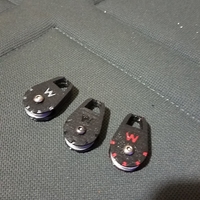 1/10 scale crawler winch snatch block, fully functional - Thumbnail 2