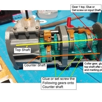 1/10 Scale working 5 speed transmission for 1/10 22RE motor - Thumbnail 12