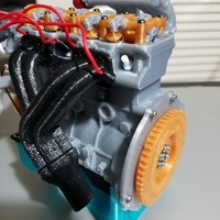 1/10 scale Toyota 22RE Motor. working model - Thumbnail 4